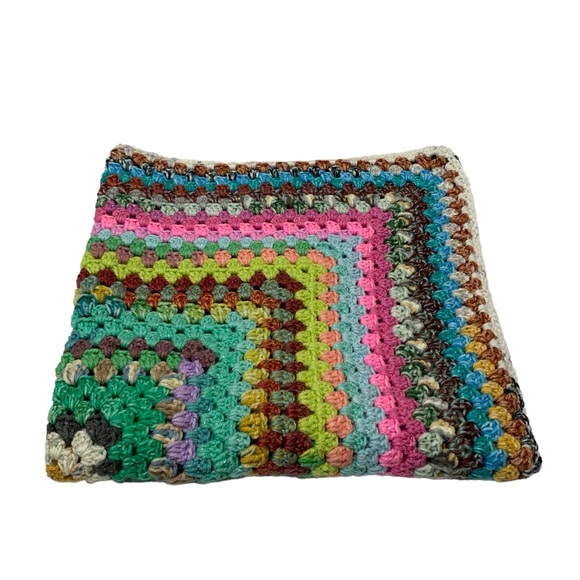 Car, Stroller, Lap, Bassinet, Crib Blanket Handmade Crochet New - Picture 2 of 11